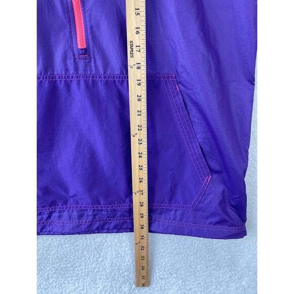 Under Armour MTN Men’s XL Purple Windbreaker Jacket Loose Fit Hooded Lightweight - Picture 5 of 8